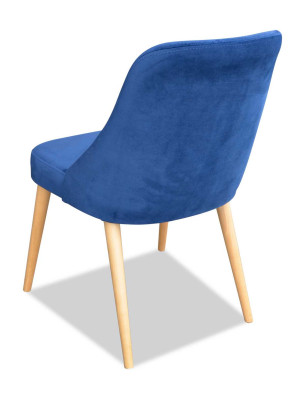 Massivholz Stuhl Esszimmerstuhl Designer Textil Stuhl Stühle Esszimmerstühle K78