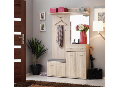 Design Modern Flurgarderobe Luxus Kleiderständer Möbel Holz Diele Neu