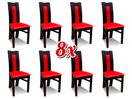 Stuhl 8x Esszimmer Polsterstuhl Lounge Textil Sessel Set Neu Küche Stühle Sitz