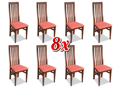 Gruppe Gastronomie Neu Esszimmer Design 8x Restaurant Stühle Set Sessel Stuhl