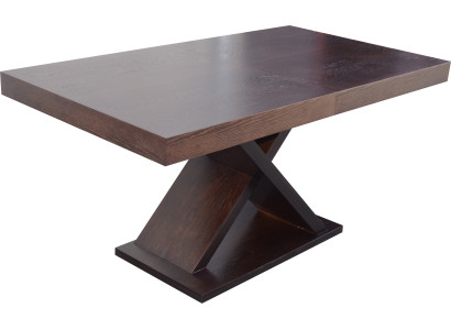 Ausziehbarer Design Holztisch Tisch Ess Wohnzimmer Holz Dekor Tische Massiv