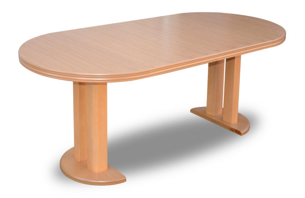 Esstisch Küchentisch Restaurant Holz Esszimmer Tische 90x90 Ausziehbar 90x240cm