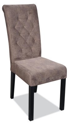 Moderne Chesterfield Esszimmerstühle 4x Stühle für Esszimmer Stoff Essgruppe Neu