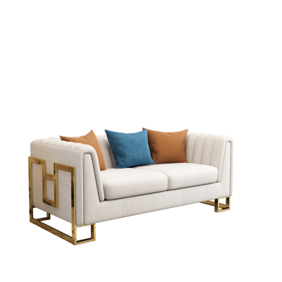 Garnitur Couch Polster Leder Sofa Couchen Polster Sitz 2+1 Designer