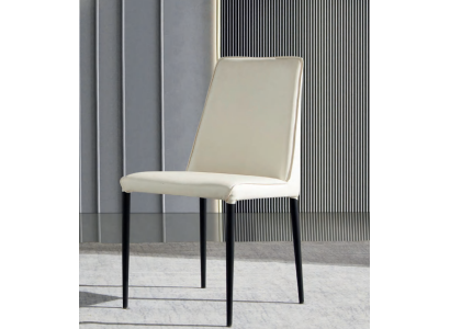 Weißer Esszimmerstuhl Designer Holzstühle Stilvolle Moderne Textilstühle