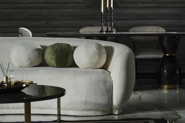 Sofagarnitur Garnitur Stoffsofa Weiß Polstersofa Modern Set 2tlg Sofa