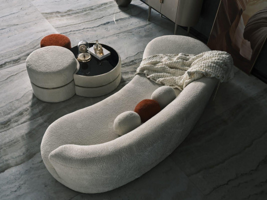 Gruppe Fußhocker Sitzpouf 3tlg Set Puff Couchtisch Hocker Modern Tisch
