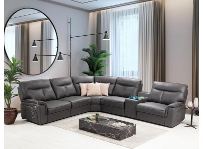 Design Ecksofa L-Form Sofa Couch Luxus Polster Möbel Modern Eckgarnitur Neu