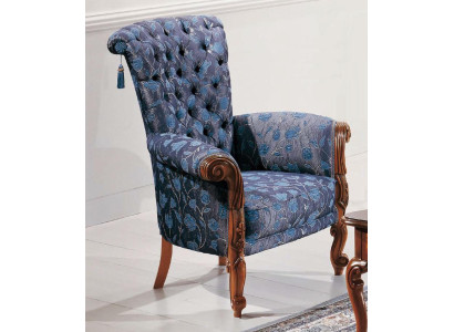 Italien Sessel Sofa Polsterung Design Textil Einsitzer Polsterung Sitz Sofas 1er