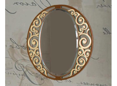 Klassischer Design Spiegel Italienische Wandspiegel Holz Stand Wand Italien Neu