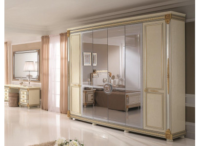 Kleiderschrank Schlafzimmer Holz Schrank Modern Stil Schränke Luxus Klassisch