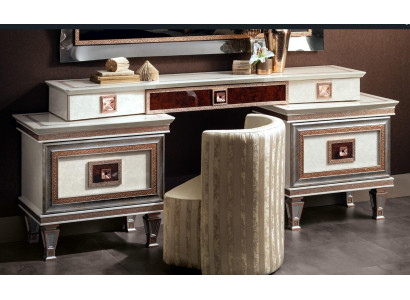Konsolen Schminktisch Kosmetik Tisch Spiegel Kommode Holz Tische arredoclassic