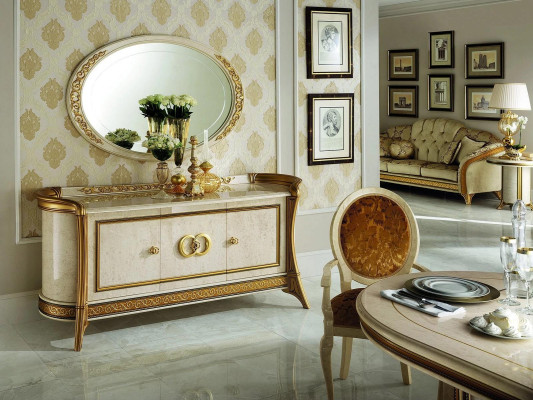 Kommoden Klassisch Kommode Sideboard Möbel Holz Schränke Anrichte arredoclassic
