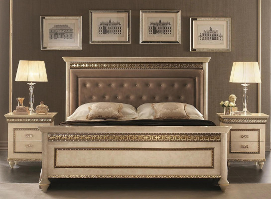 Polsterbett Bett 160 x 200 Ehebett Designerbett Doppelbett Betten arredoclassic