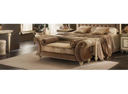 Chaiselounge Sofa Liege Couch Liegen Chaise Textil Barock Rokoko arredoclassic