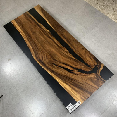 Luxus Design Epoxidharz Esstisch River Table Echtes Holz Massiv Tische