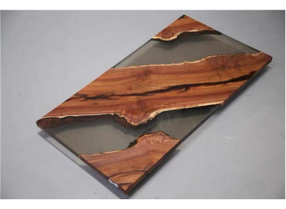 Esstisch River Table Echtes Holz Flusstisch Massiv Deko Epoxidharz Tische