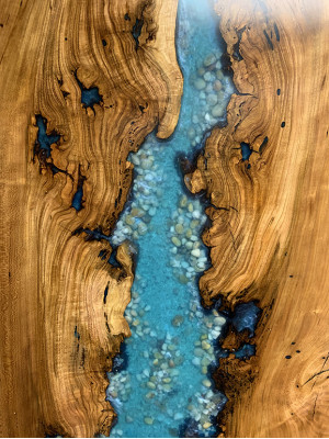 Epoxidbilder Wandbild 120*70 Bild Wand Bilder Handarbeit Design Epoxy Gemälde