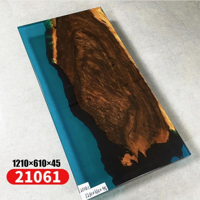 Couchtisch River Table Epoxidharz Massive Tische 121x61 Flusstisch