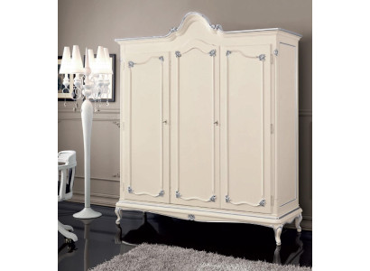 Kleiderschrank Holz Schrank Schlafzimmer Möbel Design Schränke Weiße Italien Neu