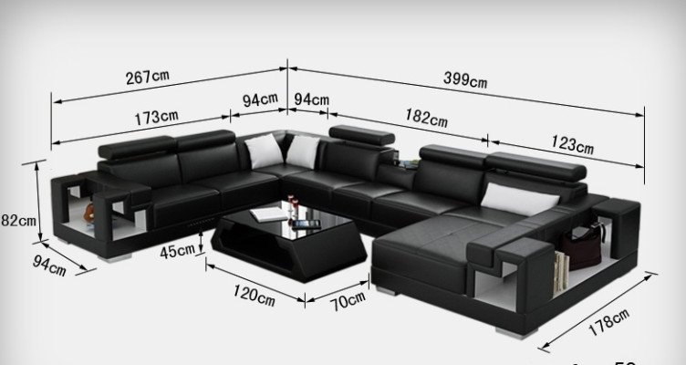 Ledersofa Sofa Couch Wohnlandschaft Ecksofa Eck Garnitur Design Modern U K5001