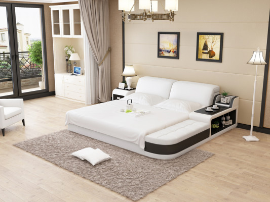 Wohnzimmer Polstergarnitur Ledersofa Couch Sitz Polster Garnituren 3+2+2 Sofa
