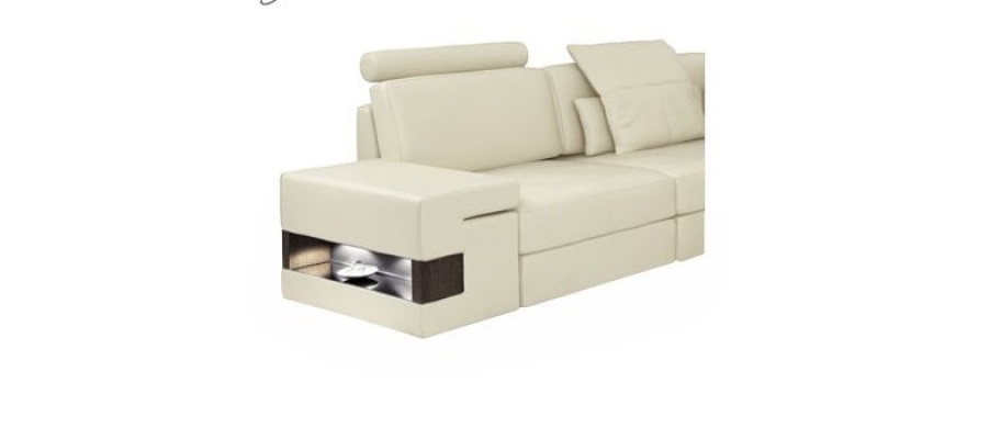 Schlaf Ecksofa Wohnlandschaft Ecksofa Polster Eck Sitz Couch Modern L Form Big