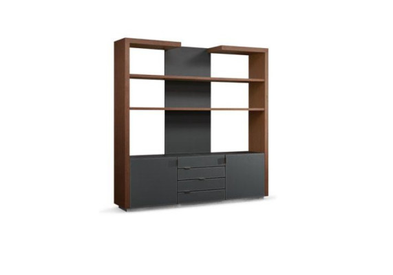 Büro Akten Regal Schrank Holz Regale Schränke Office Deko Büro Universal
