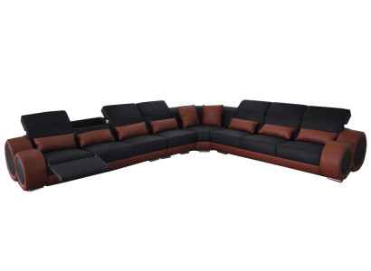 Design Eck Couch Polster Sofa Leder Sitz Garnitur Moderne Sofas Sitz Neu Couchen