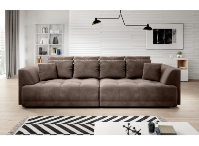 Schlafsofa 4er Sitz Sofas Zimmer Möbel Big xxl Couch Polster Design Sofa Couchen