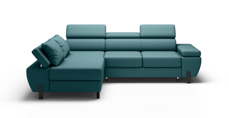 Textilsofa L-Form Couch Wohnlandschaft Ecksofa Eck Design Sofa Sofas Couchen Neu