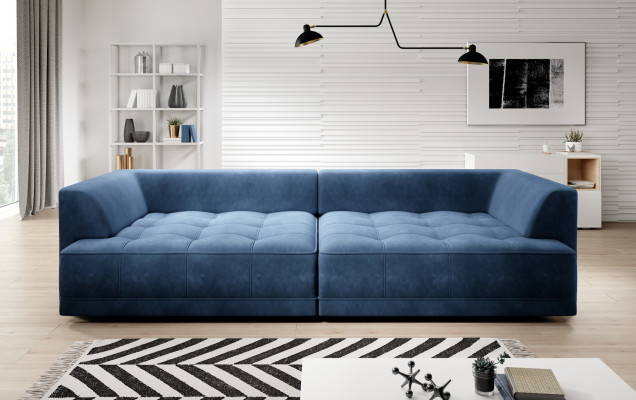 Big xxl Sofa Textil Couch Polster Design Sofa 4er Sitz Sofas Möbel Big Lümmel
