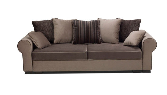 Sofa Schlafsofa Designer 3 Sitzer Sofa mit Bettfunktion + Bettkasten Couch NEU