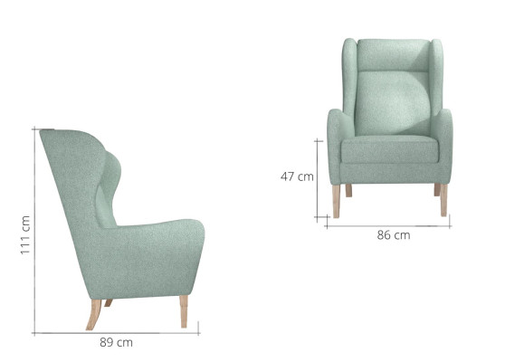 Sessel Polster Es WohnZimmerMöbel Küche Sisel Club StuhlDesign Lounge Lehn