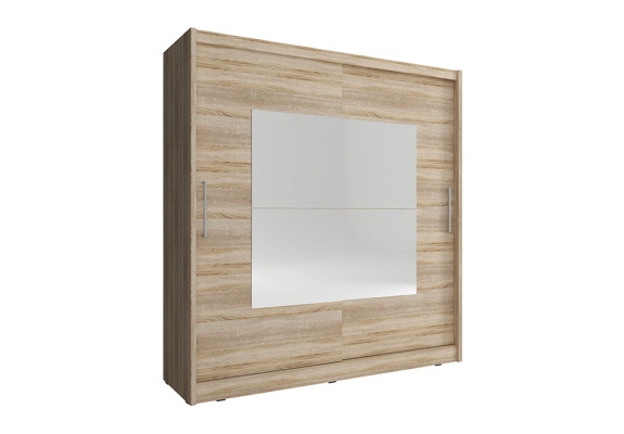 Mehrzweck Schrank 200cm Aufbewahrungs Regale Kleiderschrank Garderobe