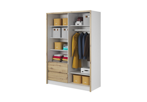 Mehrzweck Regale Schrank Regal Aufbewahrungs Kleiderschrank Garderobe Neu 180cm