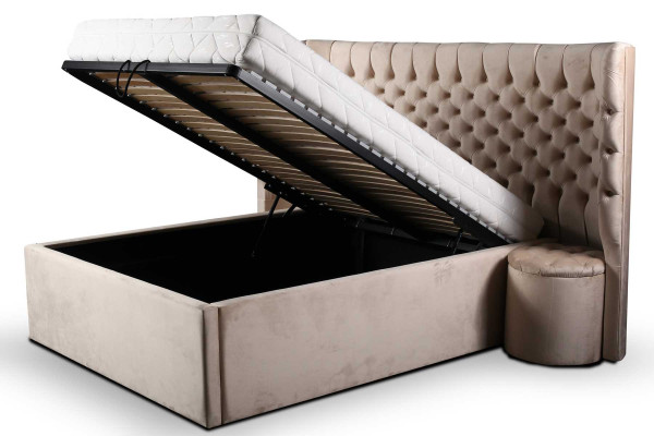 Bett Nachttisch 3tlg Schlafzimmer Set Luxus Komplett Möbel neu
