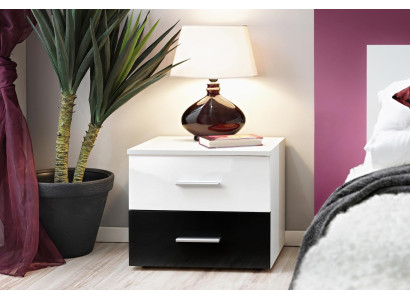Schlafzimmer Weiß Nachttisch Luxus Einrichtung Holz Designer Möbel Neu