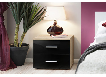 Wohnzimmermöbel Luxus Designer Nachttisch Moderne Schwarz Schlafzimmer