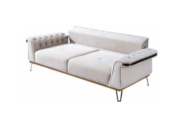 Dreisitzer Sofa Luxus Moderne Couch Designer Wohnzimmer Polstermöbel