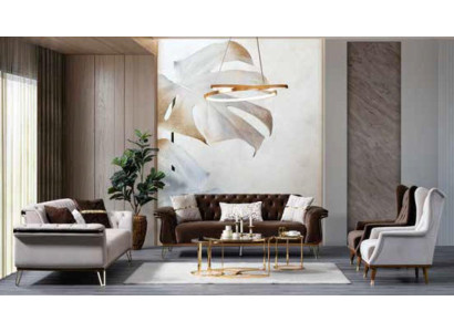 Weißes Polstersofa Designer Wohnzimmer Couch Moderne Luxus Couch Neu