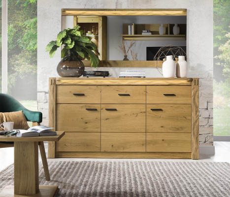 Kommode Sideboard Schubladenschrank Schrank Anrichte Holz Schrank Regal Lowboard