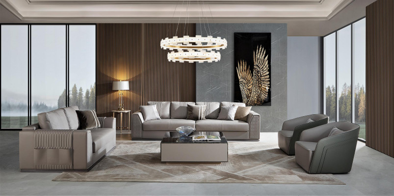 Sessel Club Lounge Lehn Stuhl Polster Sofa 1 Sitzer Fernseh Samt Leder