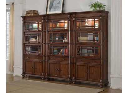Set mit 3 Vitrinen Vitrine Schrank Vitrinen Wohnzimmer Schau Schränke Designer