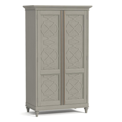 Schränke Holz Garderobe Möbel Design Kleiderschrank 2-türiger Holz