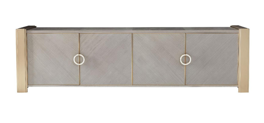 Kommode Designer Anrichte Side Low Board Schrank Deko Wohn Zimmer Regal