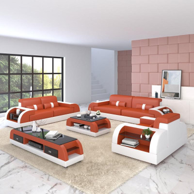 Sofa Couch Garnitur 3+3 Sitzer Garnituren Leder Couchen Polster Dreisitzer Neu