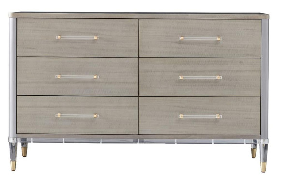 Design Kommode 6 Schubladen Sideboard Lowboard Schrank Anrichte