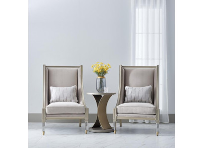 Sessel Einsitzer Royal Stuhl Thron Polster Lounge Deko Stühle Sofa Hotel