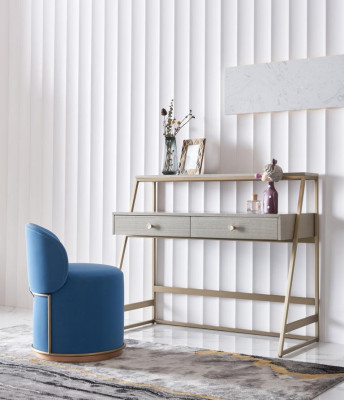 Designer Konsolen Schminktisch Kosmetik Deko Tisch Spiegel Kommode Frisier